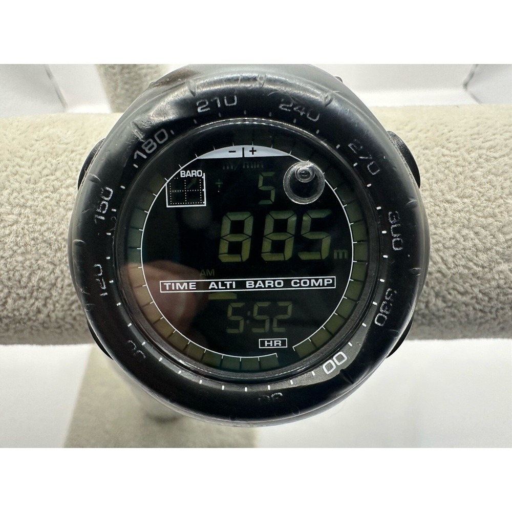 Suunto Vector HR Black New Battery NO BELT Watch Only 51MM 8.5"